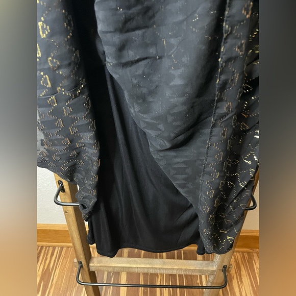 LONDON TIMES Clipped A-Line Dress - Picture 8 of 16